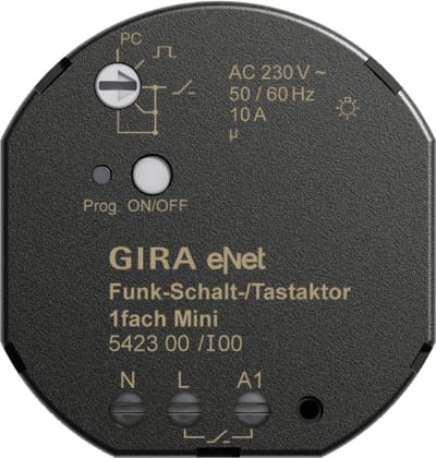 Function GE542300 eNet Single-Channel Mini Impulse Relay Module