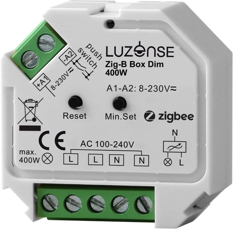 Zig-B Zigbee BoxDim 400W. (4510000)