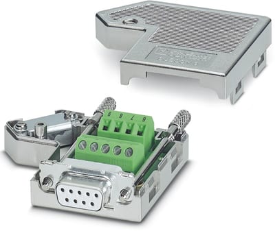 Phoenix Contact SUBCON 9/F-SH D-Sub Bus Connector 9-Pole Female