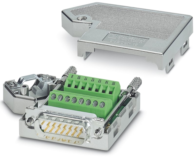 Phoenix Contact SUBCON 15/M-SH D-SUB Bus Connector Plug 15-Pole