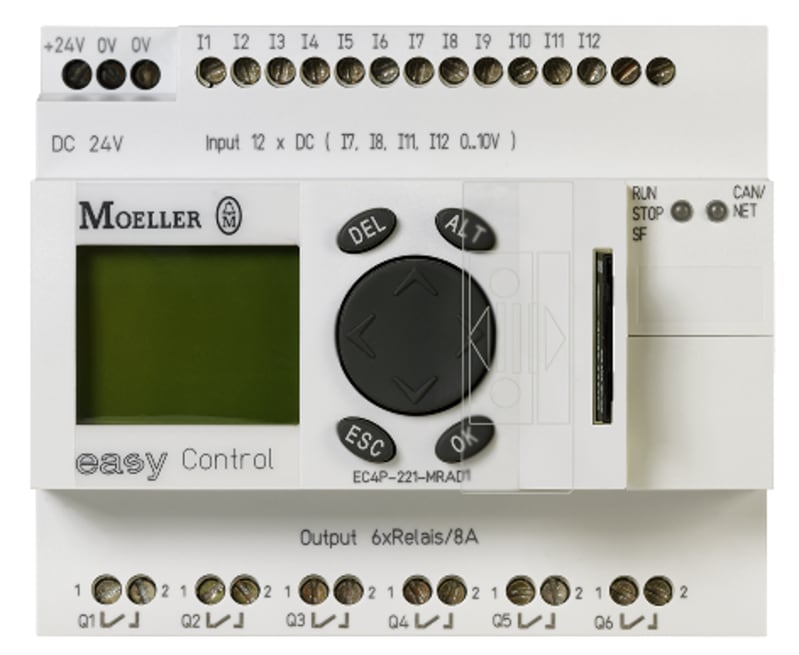 EC4P, 6 Relay Q, without displ. (EC4P221MRXX1)