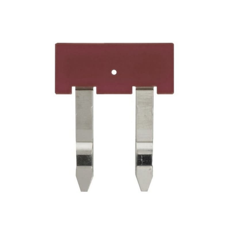 Jumper bar, 2 poles, red (PYDN-7.75-020R)