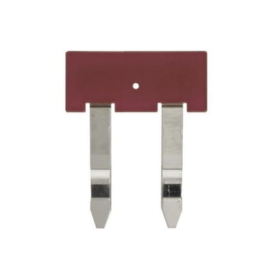 Jumper bar, 2 poles, red