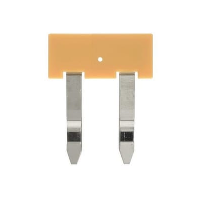 Jumper bar, 2 poles, yellow