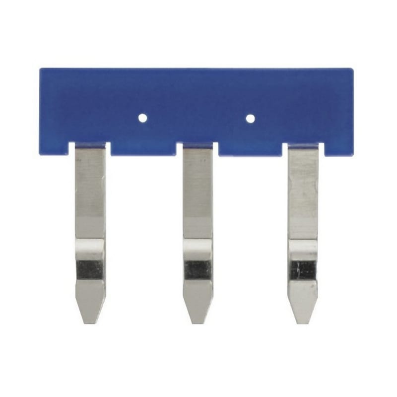 Jumper bar, 3 poles, blue (PYDN-7.75-030S)