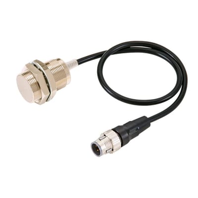 Ind.transmitter,M30 housing,M12,PNP,0,3M (E2E-X15B1T30-M1TJ 0.3M)
