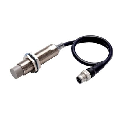Ind.transmitter,M18 housing,M12,PNP,0,3M (E2EN1654G)