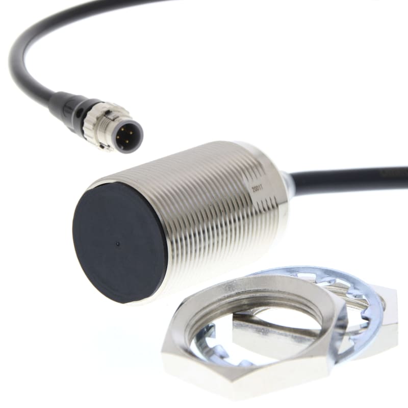 Ind.transmitter,M30 housing,M12,PNP,0,3M (E2E-X22B1T30-M1TJ 0.3M)