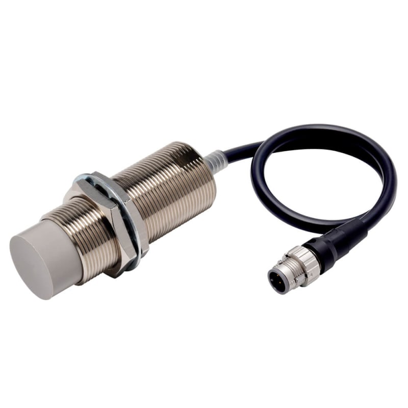 Ind.transmitter,M30 housing,M12,PNP,0,3M (E2E-X30MB1TL30-M1TJ 0.3M)