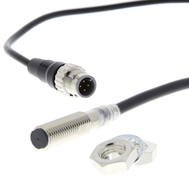 Ind. transmitter,M8 housing,M12,PNP,0,3M (E2E-X4B1T8-M1TJ 0.3M)
