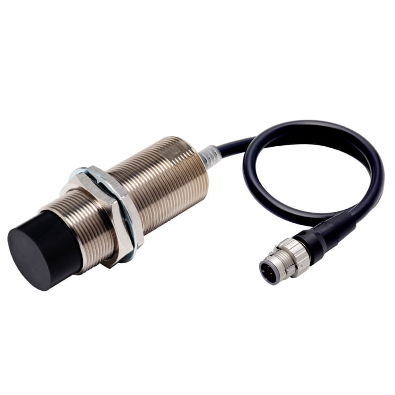 Ind.transmitter,M30 housing,M12,PNP,0,3M (E2E-X50MB1TL30-M1TJ 0.3M)