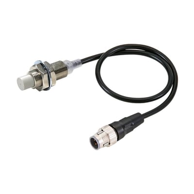 Ind.transmitter,M12 housing,M12,PNP,0,3M (E2E-X8MB1T12-M1TJ 0.3M)