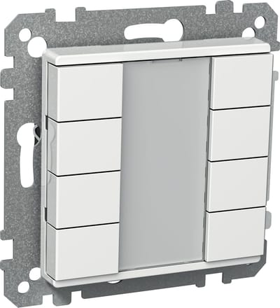Exxact KNX Pressure 8-Button White