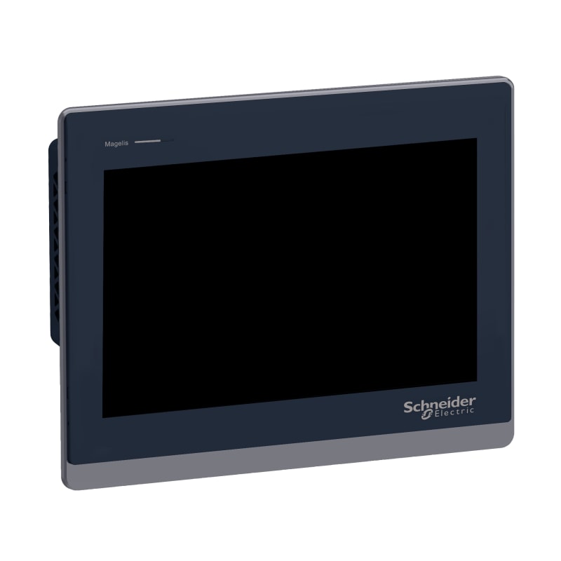 Schneider Electric Touch panel screen, Harmony ST6, 10"W display, 2COM, 2ETHERNET, USB host&device, 24 VDC HMIST6500