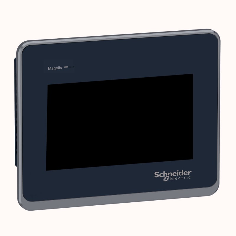 Schneider Electric Touch panel screen, Harmony ST6 & STW6, 4"W display, 1ETHERNET, USB host&device, 24 VDC HMISTW6200