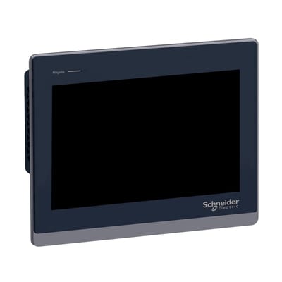 Schneider Electric Touch panel screen, Harmony ST6 & STW6, 10"W display, 2ETHERNET, USB host&device, 24 VDC HMISTW6500