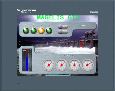 Schneider Magelis HMIGTO4310 7.5" Color Touch HMI