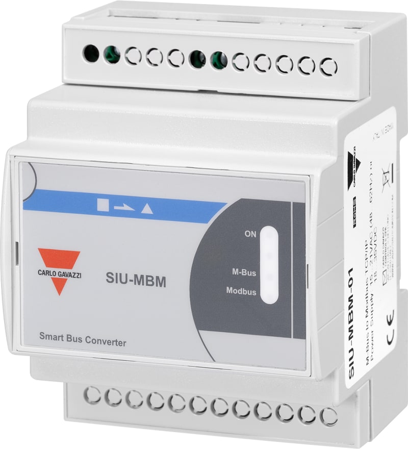 M-Bus for Modbus konverter (SIU-MBM-01-160)