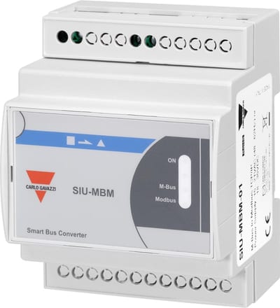 M-Bus for Modbus konverter (SIU-MBM-01-160)