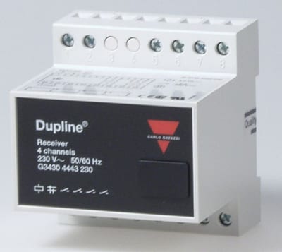 Dupline 8-Channel receiver 230VAC
