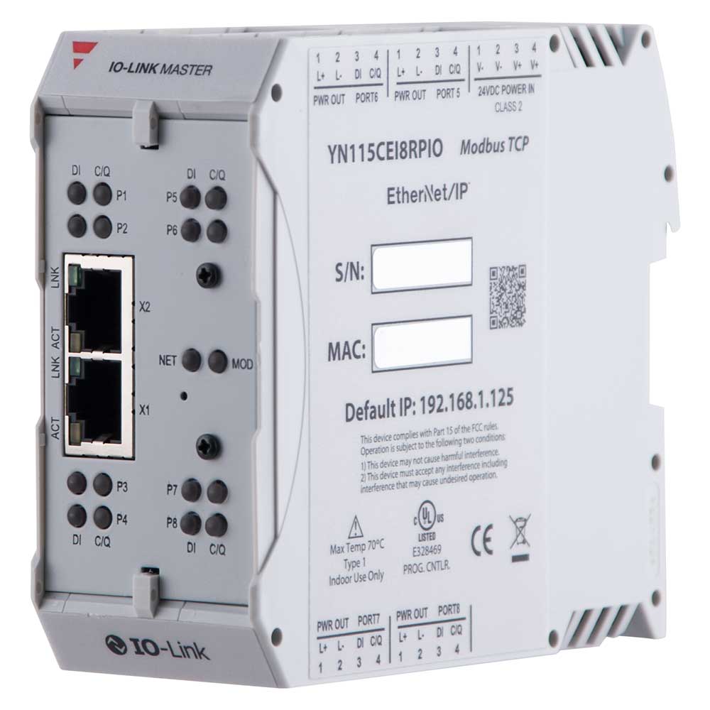 IO-Link master Ethernet IP 8 porter IP20 (4540283)