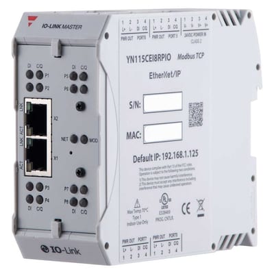 IO-Link master Ethernet IP 8 porter IP20