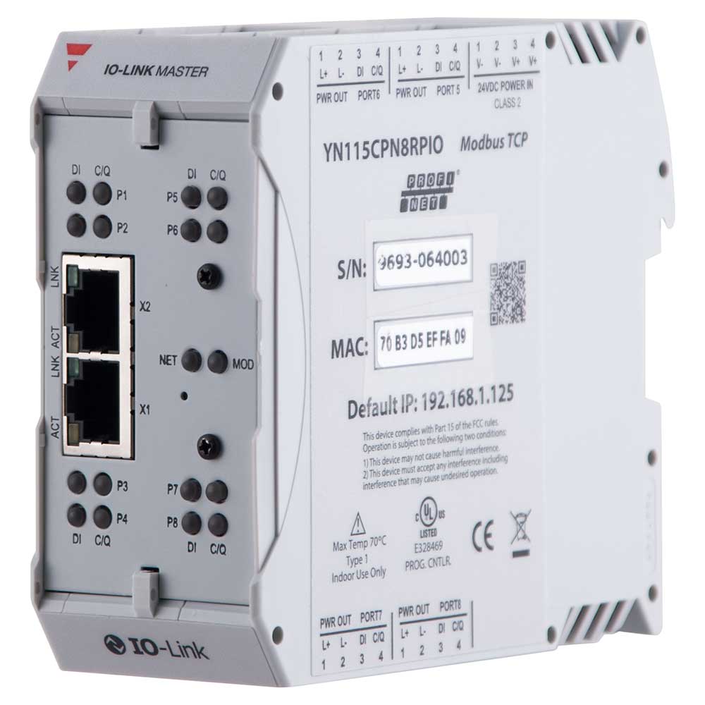 IO-Link master Profinet IO 8 porter IP20 (4540284)