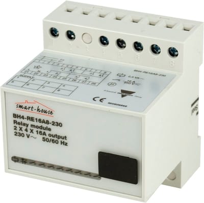 SMH Relay Output 2X4X16A 230VAC