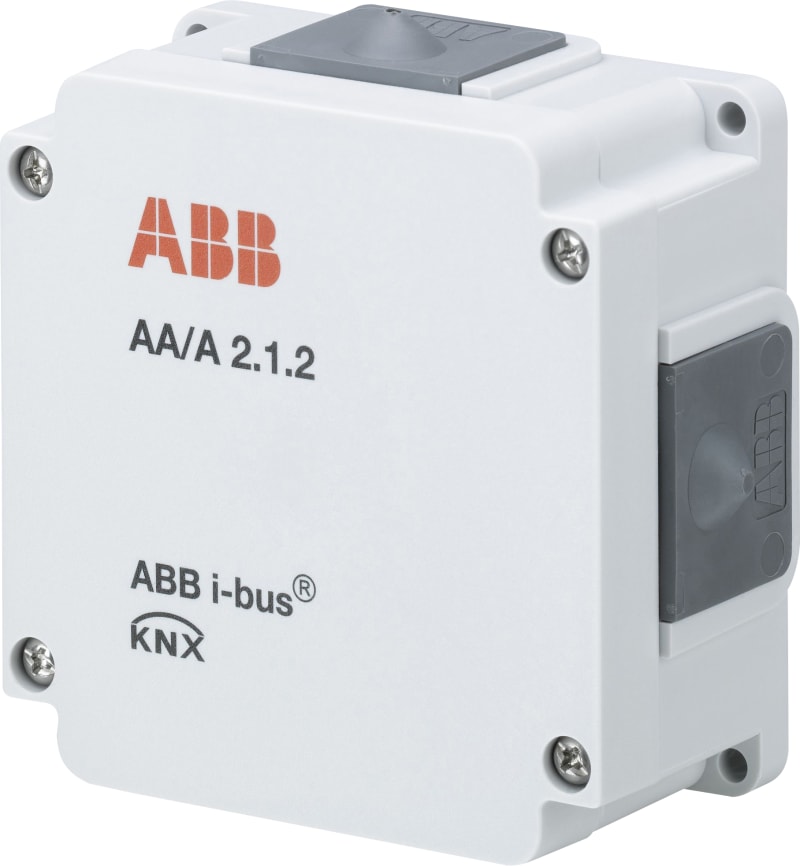 Analogue output 2-channel KNX surface-mounted module (AA/A2.1.2)