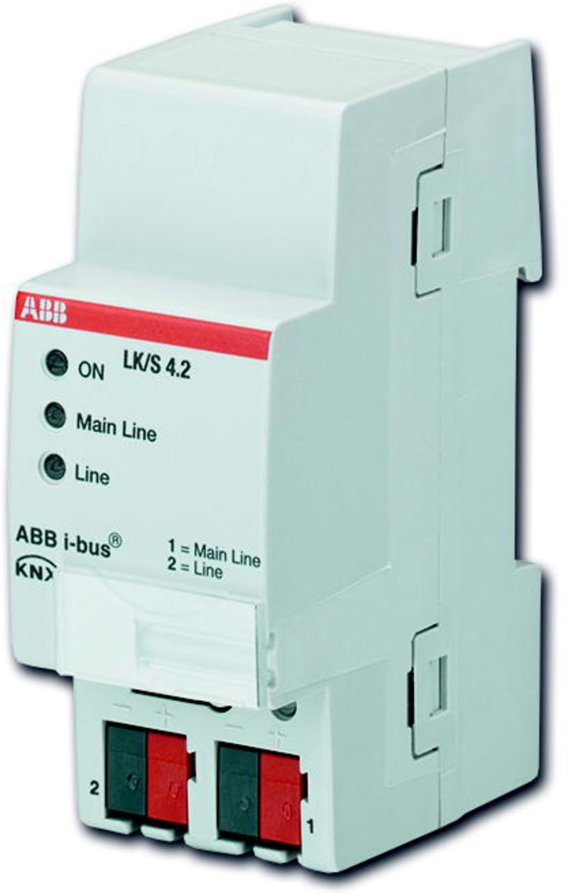 ABB LK/S4.2 KNX Line and Area Coupler / Repeater