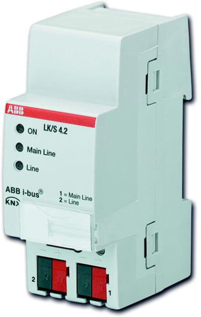 ABB LK/S4.2 KNX Line and Area Coupler / Repeater