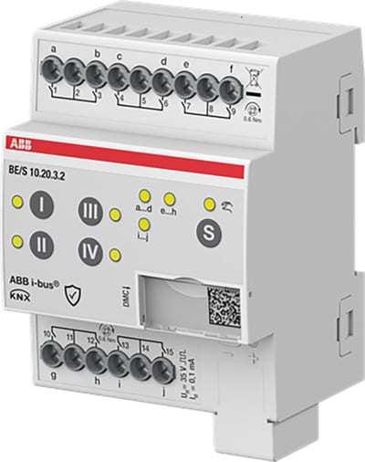 ABB BE/S 10.20.3.2 KNX Secure 10-Channel Binary Input 2CDG110277R0011