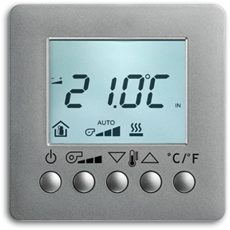 Room Thermostat 6138/11-83-500 Aluminium (2CKA006138A0005)