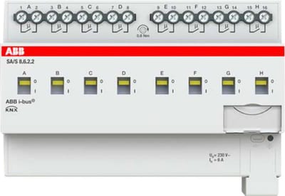 ABB SA/S8.6.2.2 KNX Switch Actuator 8-Channel 6 A AX Load