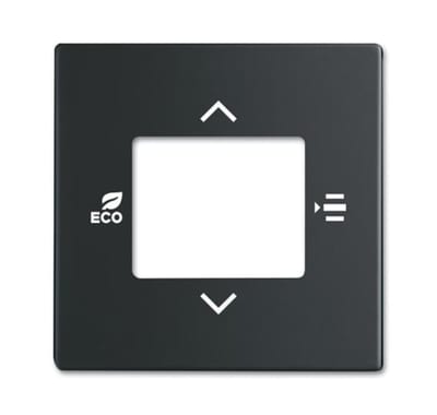 ABB 2CKA006155A0065 As cover for room temperature controller with/without CO2/moisture sensor (6109/18 and 6109/28).