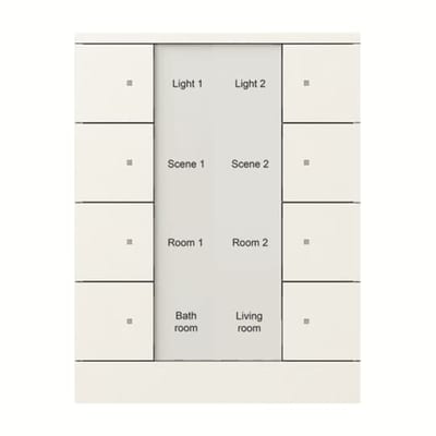 Tenton 4/8V White MATT