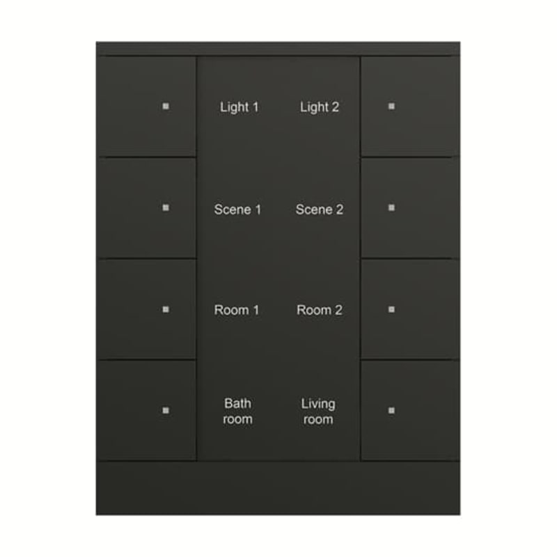 Tenton 4/8V Black MATT