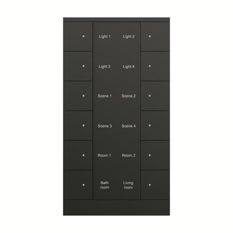 Tenton 6/12V Black MATT