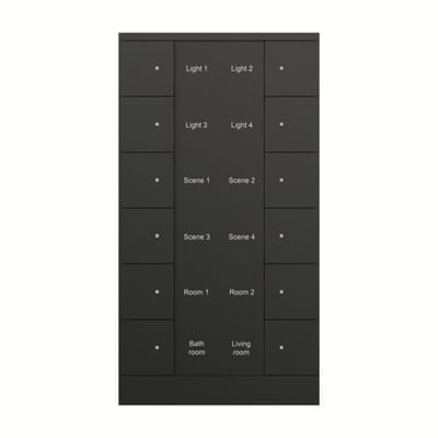 Tenton 6/12V Black MATT