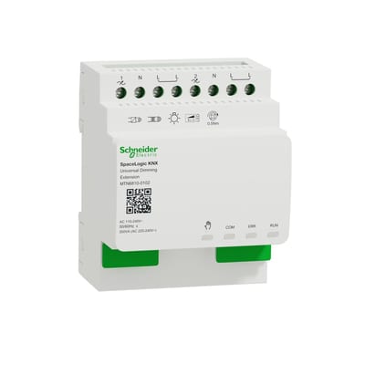 Schneider Electric SpaceLogic KNX Universal Dimmer Extension 2-Ch White