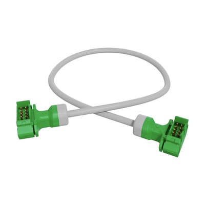 Schneider Electric Cable connector, SpaceLogic KNX, 0.3M, short, green MTN6941-0001