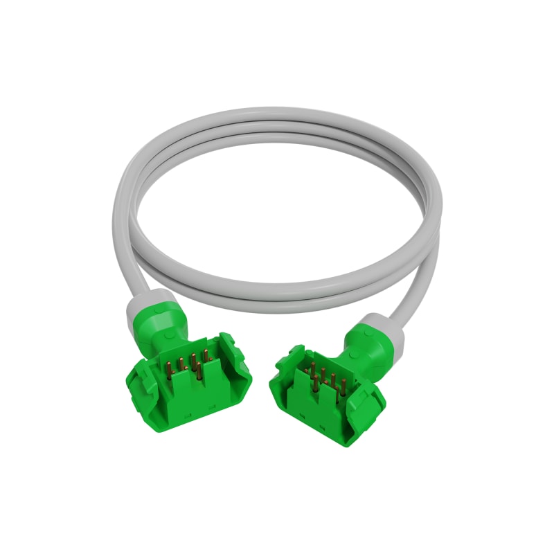 Schneider Electric Cable connector, SpaceLogic KNX, 1.5M, long, green MTN6941-0002