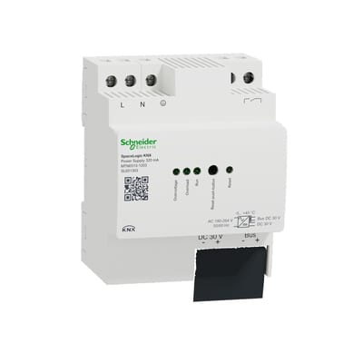 Schneider Electric Power supply, SpaceLogic KNX, 320 mA, white MTN6513-1203