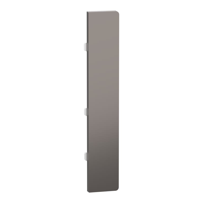 Schneider Electric Push button, KNX, Merten System Design, 1GANG, rockers, nickel metallic MTN6191-6050