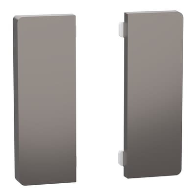 Schneider Electric Push button, KNX, Merten System Design, 2GANG, rockers, nickel metallic MTN6192-6050