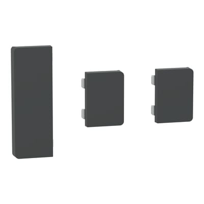 Schneider Electric Push button, KNX, Merten System Design, 3GANG, rockers, Anthracite MTN6193-6034
