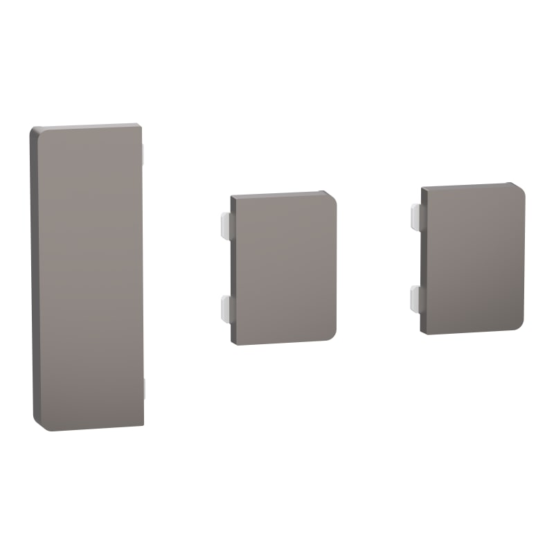 Schneider Electric Push button, KNX, Merten System Design, 3GANG, rockers, nickel metallic MTN6193-6050