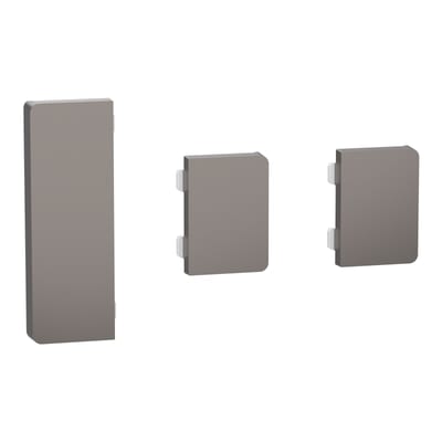 Schneider Electric Push button, KNX, Merten System Design, 3GANG, rockers, nickel metallic MTN6193-6050