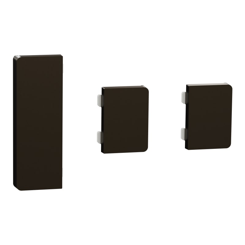 Schneider Electric Push button, KNX, Merten System Design, 3GANG, rockers, mocca metallic MTN6193-6052
