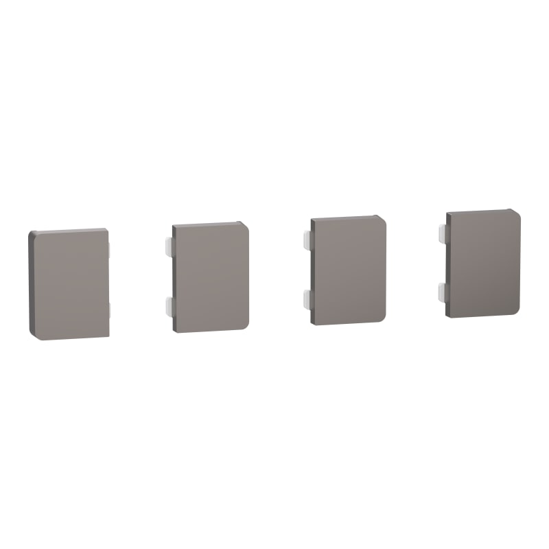 Schneider Electric Push button, KNX, Merten System Design, 4GANG, rockers, nickel metallic MTN6194-6050